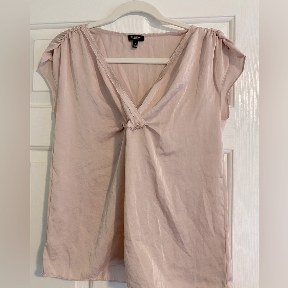 Silky Blouse in Blush